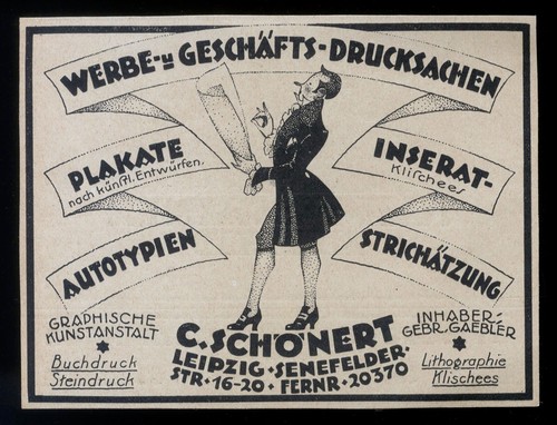Alte werbung reklame 1924 - alte,