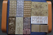 10 Stickerbogen Krippe Engel Weihnachten Kirchenfenster selbstklebend