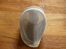 Fechtmaske Fechthelm Degenmaske Sport Duellmaske Dekoration aus Frankreich antik