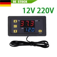 W3230 Thermostat LED Temperaturregelung Schalter Regler Thermometer 12V 220V DE
