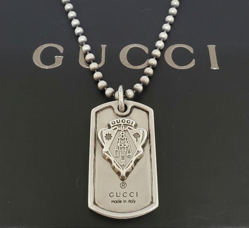 Gucci wappen dog tag - gucci,