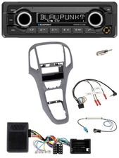 Blaupunkt Bluetooth DAB Lenkrad USB Autoradio für Opel Astra J ab 2009 Titan gra