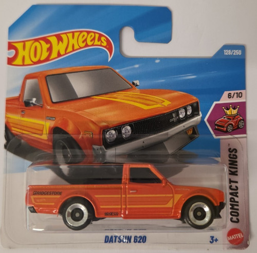 Hot wheels datsun - datsun, orange