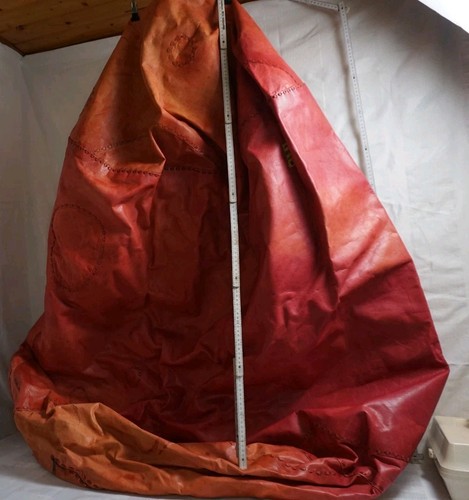 Leder sitzsack hülle - leder,