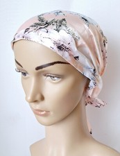 Chemo-Kopfbedeckung, Chemo-Kopftuch, mit Gummizug, einfach zu Binden,     #1-4