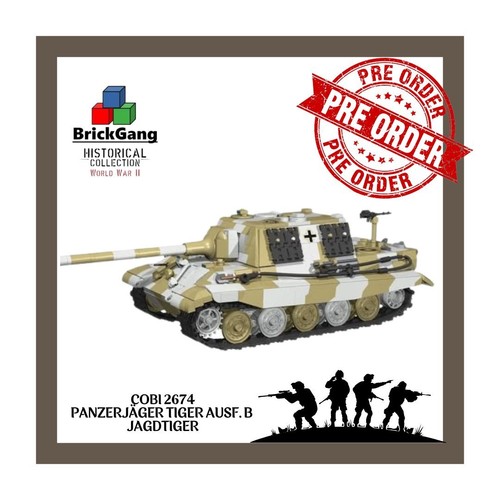 Cobi 2674 panzerjäger tiger - 2674,