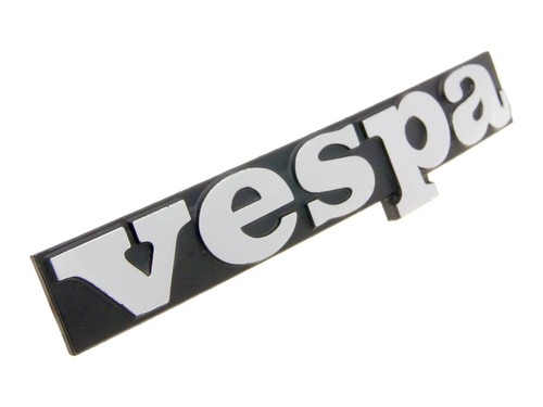 Schild schriftzug vespa - schild, /