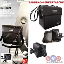 „Lenkradtasche für Fahrrad – robuster Gepäckträgerkorb vorne, wasserabweisend