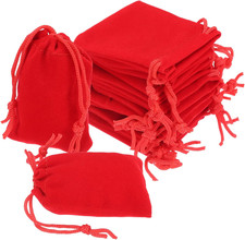 20Stk Samt Beutel mit