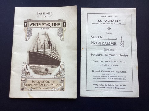 White star line ss adriatic - -,
