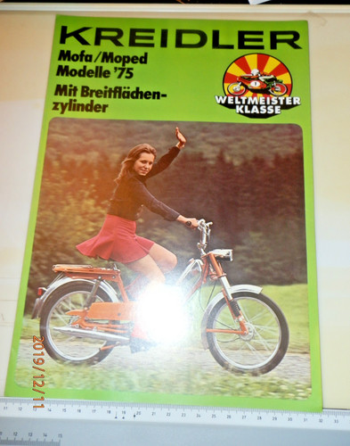 Kreidler prospekt mofa - kreidler,