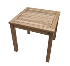 Teak Holz Beistelltisch - 50