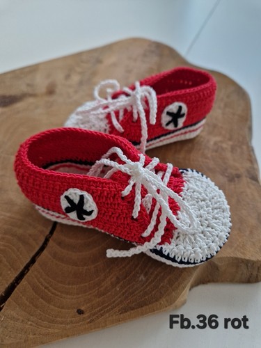 Babychucks gehäkelt 36 - babychucks, fb.36