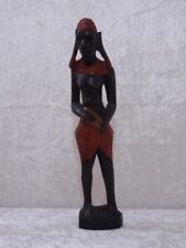 Holz Figur Frau Tribal Art