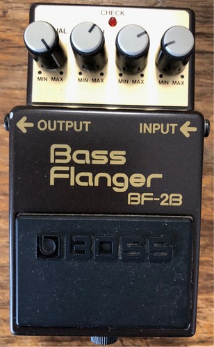 Boss bass flanger - boss, bf