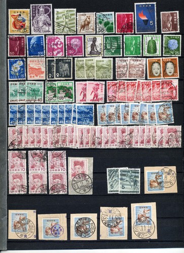 Japan lot gestempelt - japan,