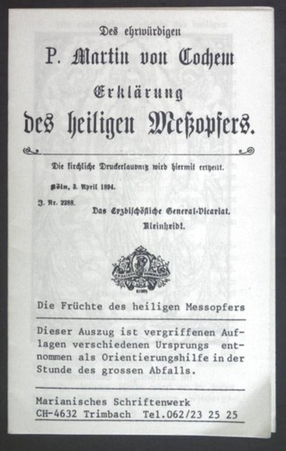 Des ehrwürdigen martin von - des,