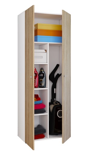 Holz besenschrank putzschrank - holz,