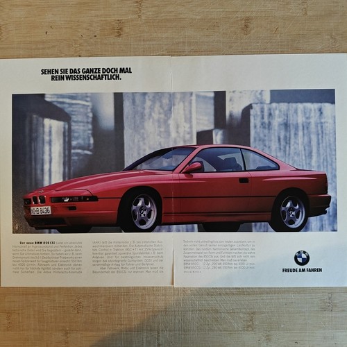 Bmw 850 csi - 850, oldtimer