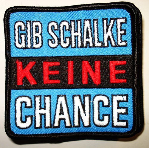 Anti aufnäher gib schalke - -,