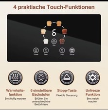 Toaster 1400 W Edelstahl