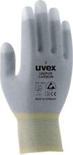 Uvex Antistatic ESD Unipur Carbon Schutzhandschuhe Microdot Handfläche