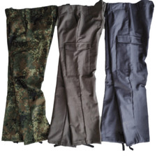 Bundeswehr Hose Bundhose Flecktarn Moleskin Schwarz Oliv Steingrau Feldhose Neu