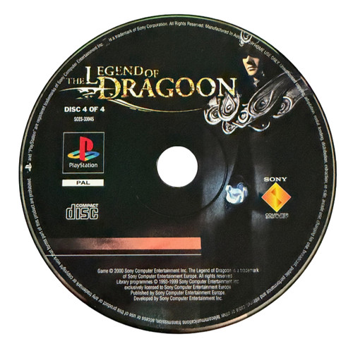 The legend dragoon disc - the,