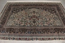 handgeknüpfter hereke Teppich Seide auf Seide 190 x 135 cm perfekt ((12x12))