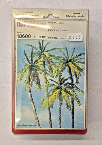 Preiser 18600 palmen - palmen-set, für