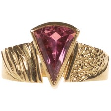 Damen Handarbeit Ring Gold 750