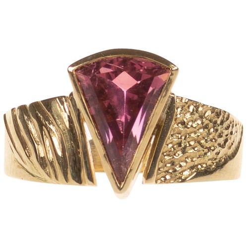 Damen handarbeit ring gold - gold, 750
