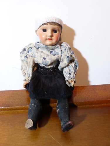 Antike mignonette puppe kopf - antike, mignonette-puppe