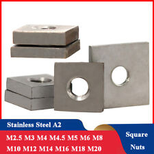 Vierkantmuttern Nutenstein Gewindeplatte Schieberblockmuttern Aluprofil Zubehör