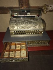 ALTE REGISTRIERKASSE NATIONAL UM 1900