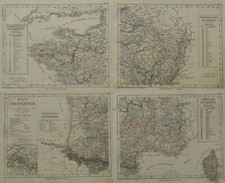 Frankreich Original Stahlstich