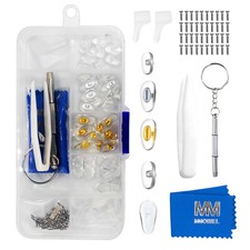 Brille Nasenpads [25 Paar]  – Brillen Reparatur Set – Silikon Nasenpads Ersatz