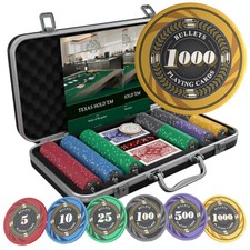 Pokerkoffer mit 300 Keramik