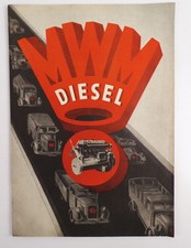 Altes Prospekt MWM Diesel
