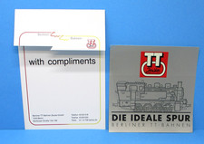 2 Stück Werbematerial von