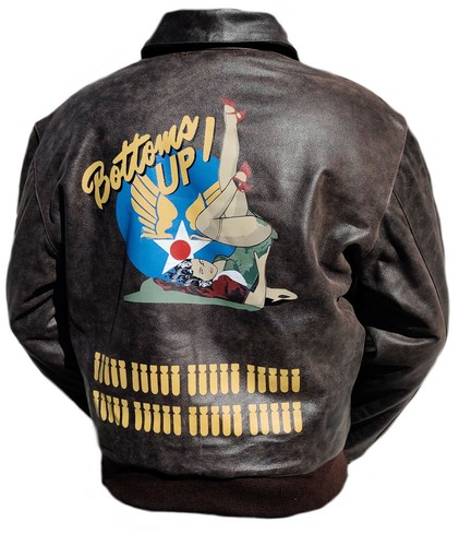 Herren pilotenjacke retro - herren,