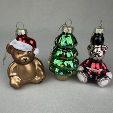 🎄Glas-Christbaumschmuck 3er