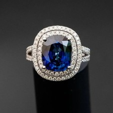 3,50 ct natürlicher Saphir &