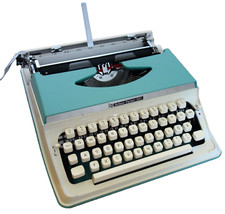 Alte Kofferschreibmaschine