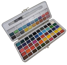 Aquarellfarben Set in Dose 70
