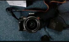 Sony Alpha A230 10.2MP Digitalkamera - Schwarz (Kit mit 18-55mm Objektiv)