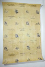 DDR Einpackpapier 1950er Jahre Sammelt Altpapier SERO Deko GDR !