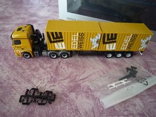 Herpal MB Arocs Container Sattelzug mit Kran  Leonhard Weiss  Maßstab 1:87