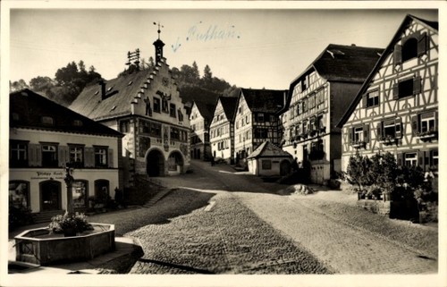 Schiltach schwarzwald - ak,