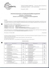 Arbeitstransparente zur